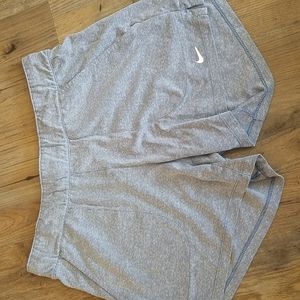 Nike Dri-fit Attack Shorts Blue and White Stripes